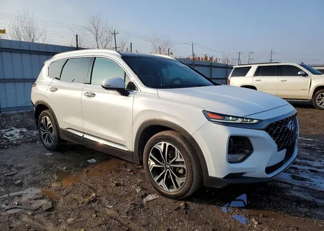 2020 Hyundai Santa Fe Limited z USA, uszkodzony, nr VIN 5NMS5CAA2LH204046